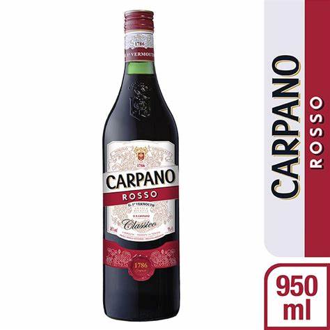 Vemut Carpano Rosso Botella de 950 ml.