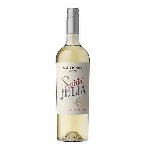 Vino Blanco Santa Julia Sauvingnon de 750 ml.
