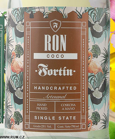 Ron Fortin Coco de 475 ml.