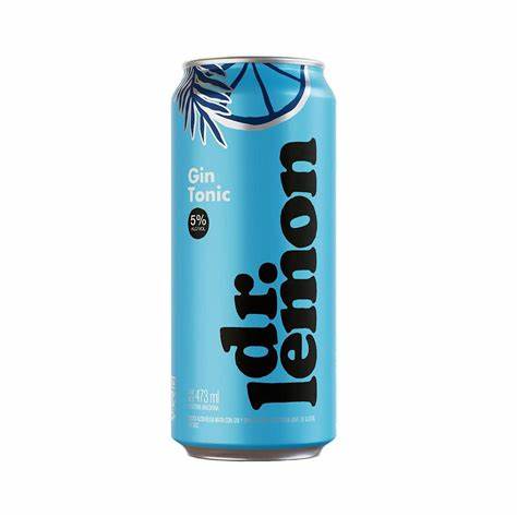 Gin Tonic Dr. Lemon de 473 ml.