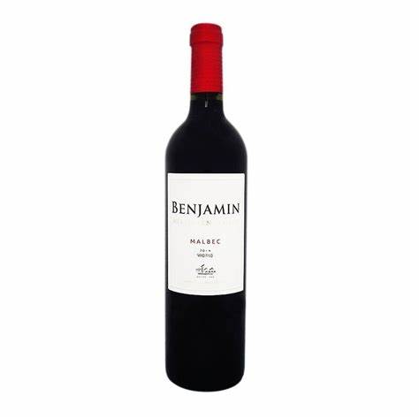 Vino Tinto Benjamin Nieto Senetiner malbec de 750 ml.