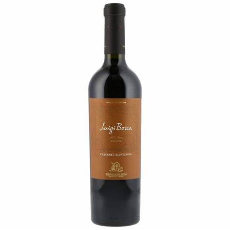 Vino Tinto Luigi Bosca cabernet sauvignon de 750 ml.