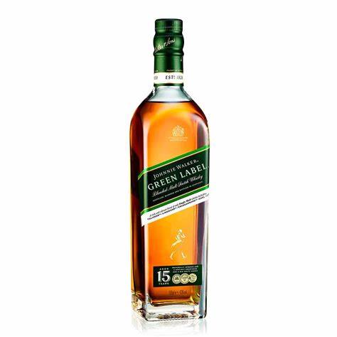 Whisky Johnnie Walker Green Label 750 ml c/e