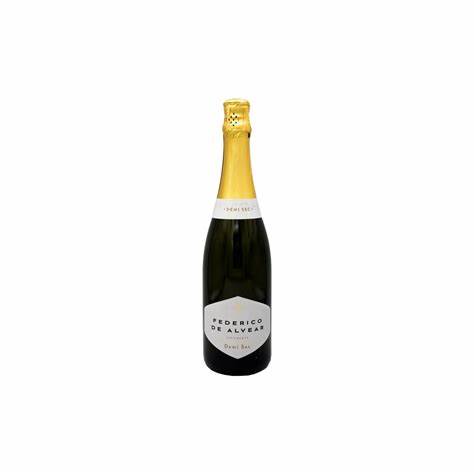 Vino Espumante Federico de Alvear Demi Sec de 750 ml.