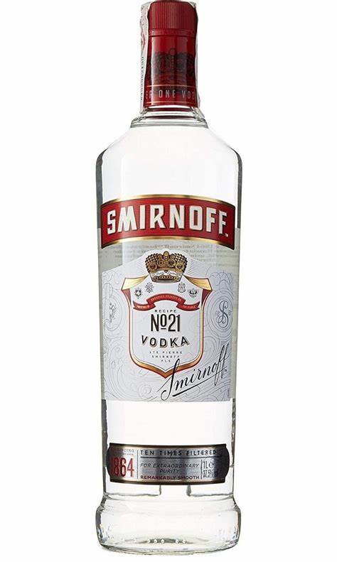 Smirnoff Red de 1.000 ml.
