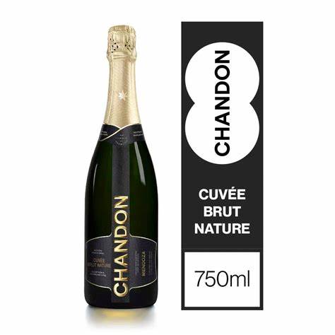 Vino Espumante Chandon brut nature de 750 ml.