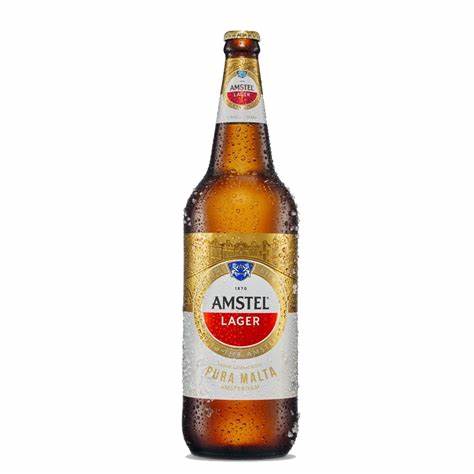 Cerveza Amstel Botella de 355 ml.