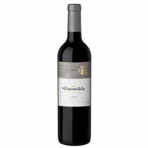 Vino Tinto La Escondida malbec reserva 750 ml.