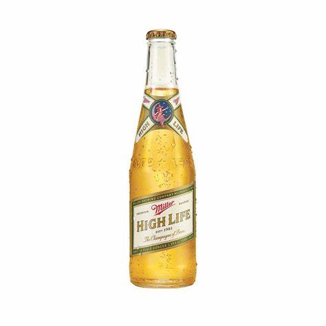 Cerveza Miller High Life de 355 ml.