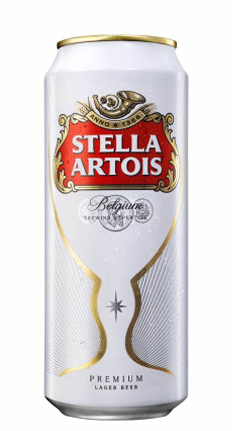Cerveza Stella Artois Lata de 350 ml.