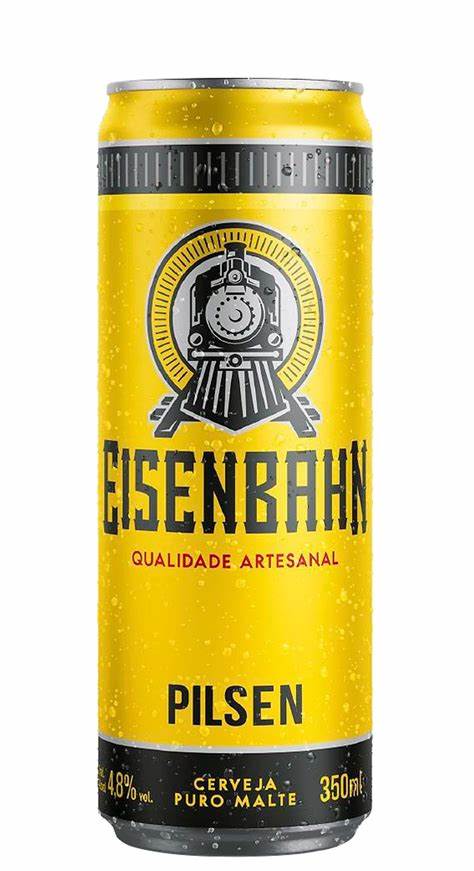 Cerveza Eisenbahn Pilsen Lata de 350 ml.