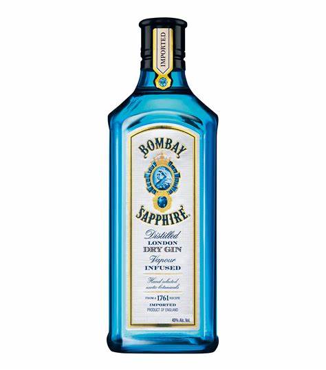 Gin Bombay Sapphire de 750 ml.