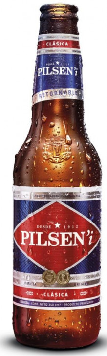 Cerveza Pilsen Botella Retornable de 340 ml.