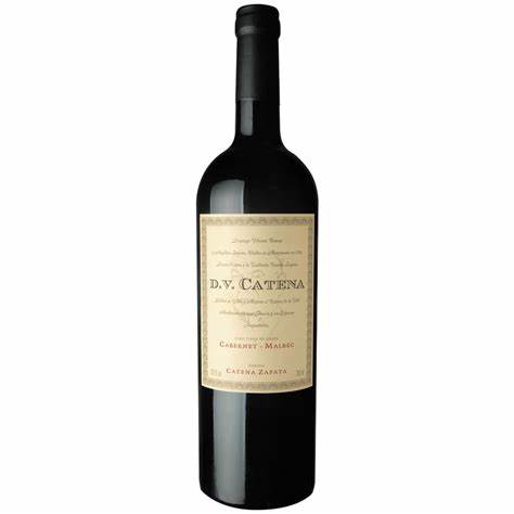 Vino Tinto D. V. catena cabernet malbec de 750 ml