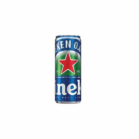 Cerveza Heineken sin Alcohol 0,0 Lata de 350 ml.