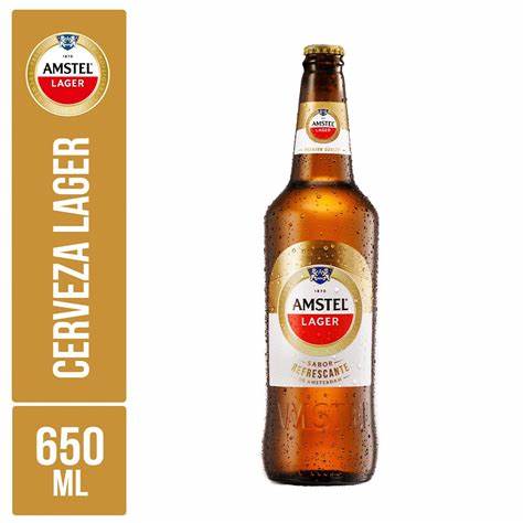 Cerveza Amstel Ow Export de 650 ml.