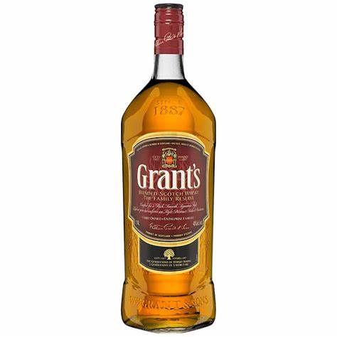 Whisky Grants sin caja con gotero de 1.000 m.