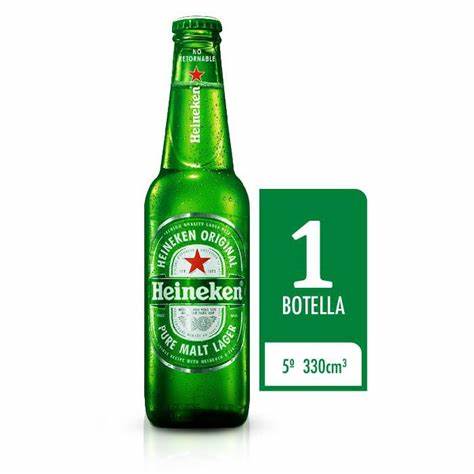 Cerveza Heineken Holanda 0.0 Botellita de 330 ml.