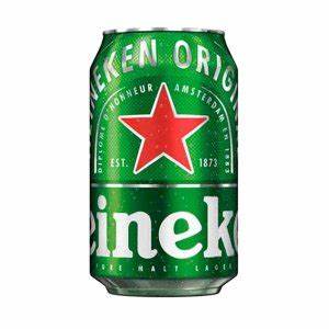 Cerveza Heineken Holanda Lata de 350 ml.