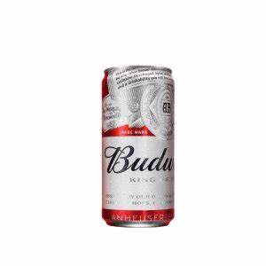 Cerveza Budweiser Roja Lata de 269 ml.