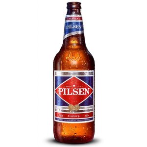 Cerveza Pilsen Clasica Bajo Tapa botella retornable 940 ml.