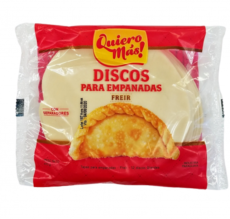 Disco Quiero Mas para Freir Super x 12 uni.