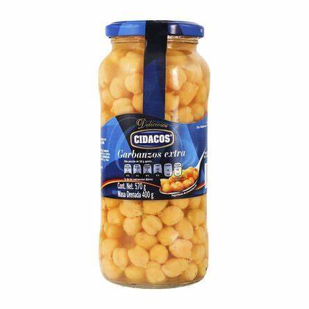 Garbanzo Extra Cidacos de 570 gr.
