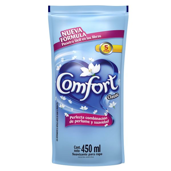 SUAVIZANTE COMFORT REG.CLASSIC 450ml DOY PACK