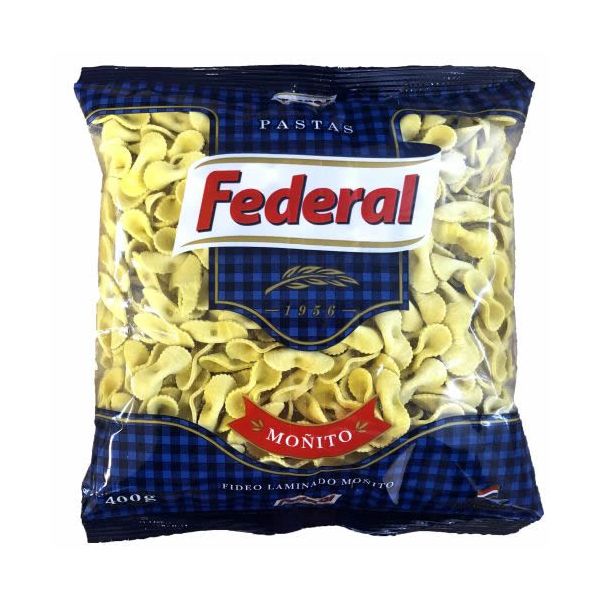 FIDEOS FEDERAL MOÑITO 400 GR