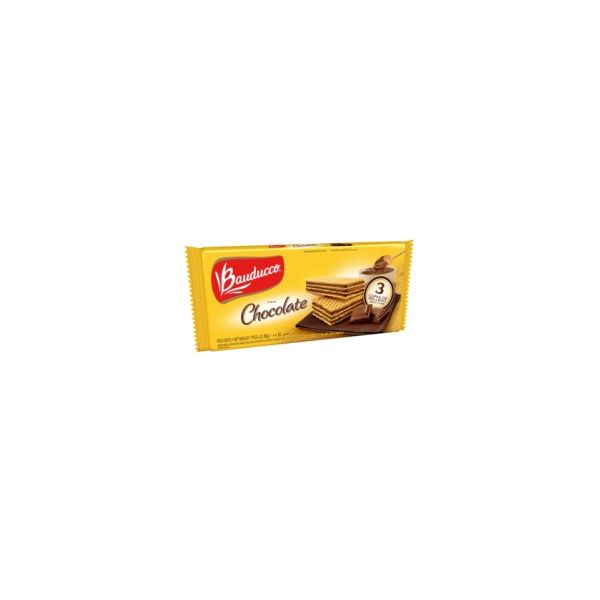 Galletita Wafer Bauducco Chocolate 78g