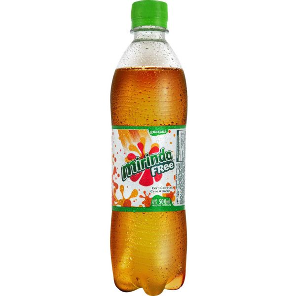 GASEOSA MIRINDA GUARANA FREE 500 ML