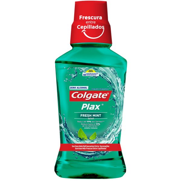 ENJUAGUE BUCAL COLGATE PLAX SABOR MENTA