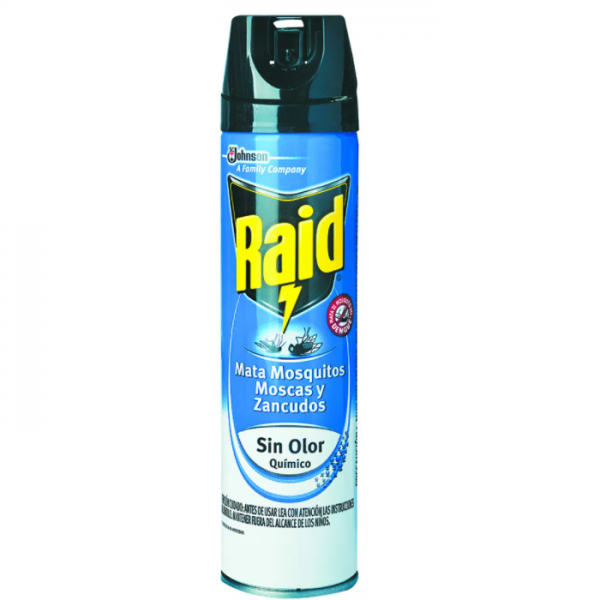 INSECTICIDA MATA TODO RAID S/OLOR AER360 CC
