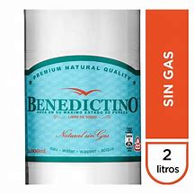 Agua Mineral Benedictino Sin Gas de 2.000 ml.