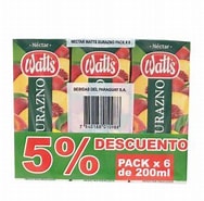 Jugo Watts durazno Pague 5 lleve 6 de 200 ml.