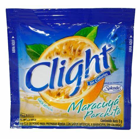 Refresco en Polvo Clight Maracuja 8 gr.