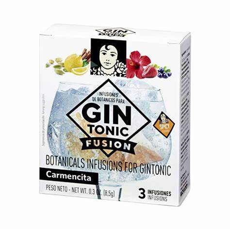 Infusion Carmencita para Gin Tonic de 3 Unidades.