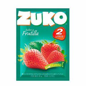 Jugo en Polvo Zuko Frutilla de 2.000 ml.