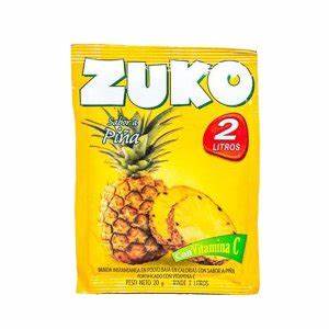 Jugo en Polvo Zuko Piña de 2.000 ml.