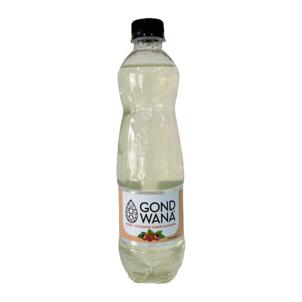 Agua Gond Wana + Colageno Sabor Guarana de 500 ml.